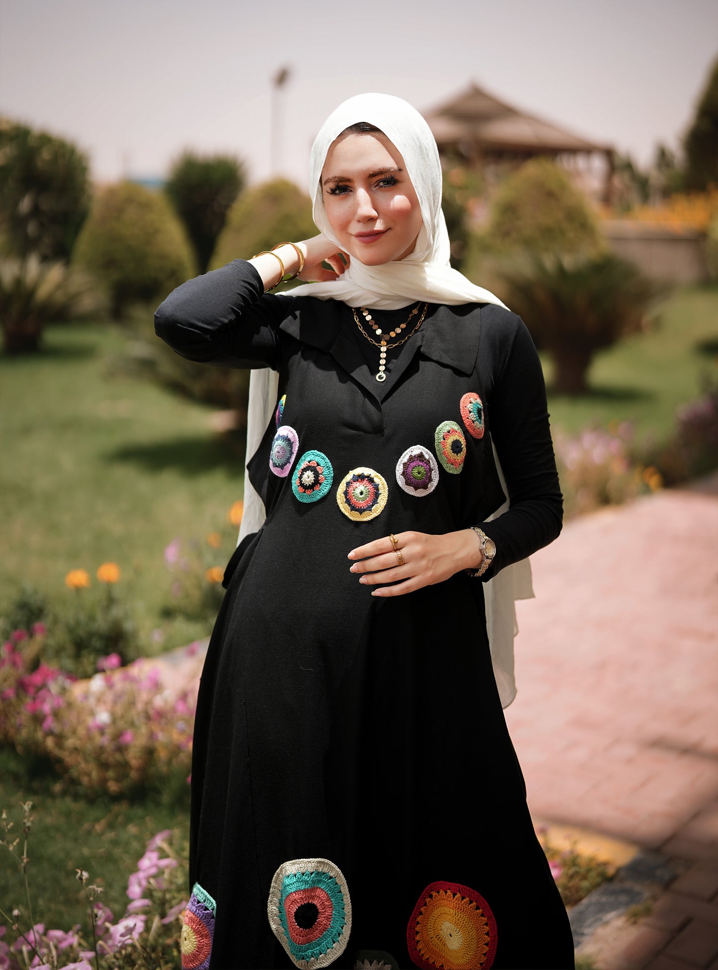 Black Linen Dress