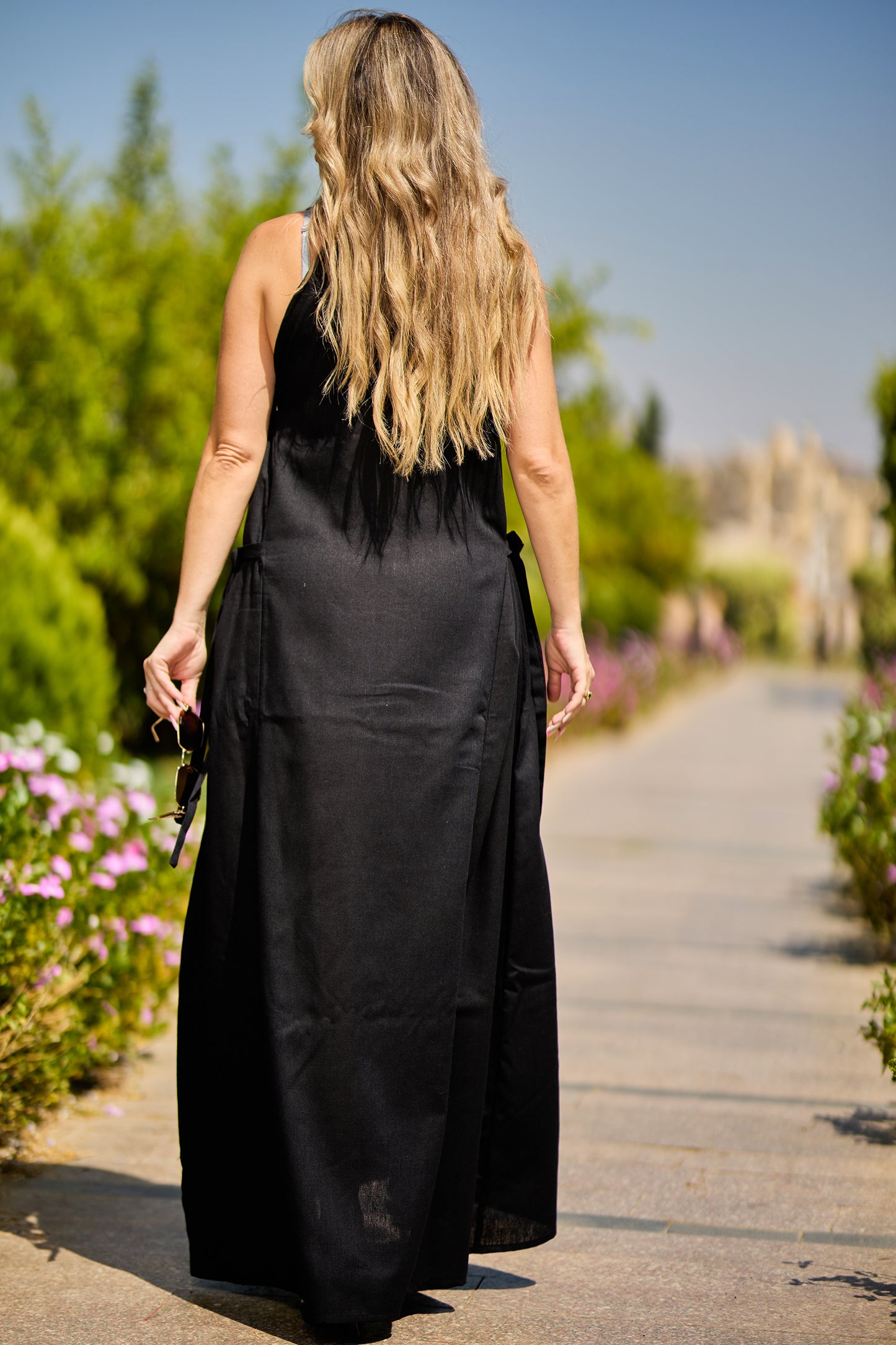 Black Linen Dress